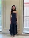 Noir Halo Gown